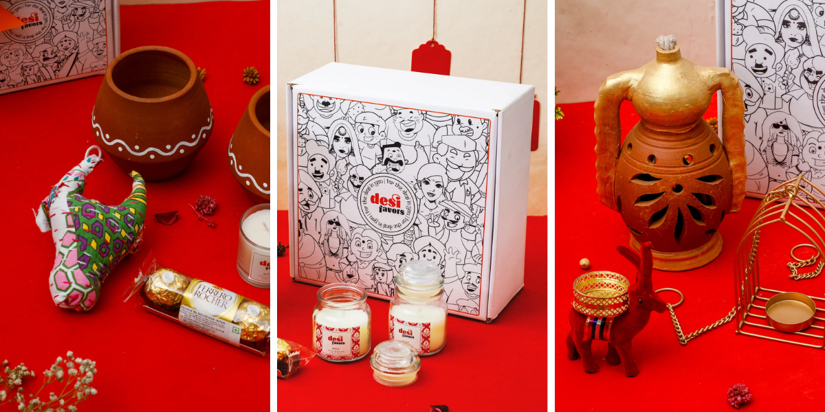 Indian-Inspired Christmas Gifts and Gift Boxes
