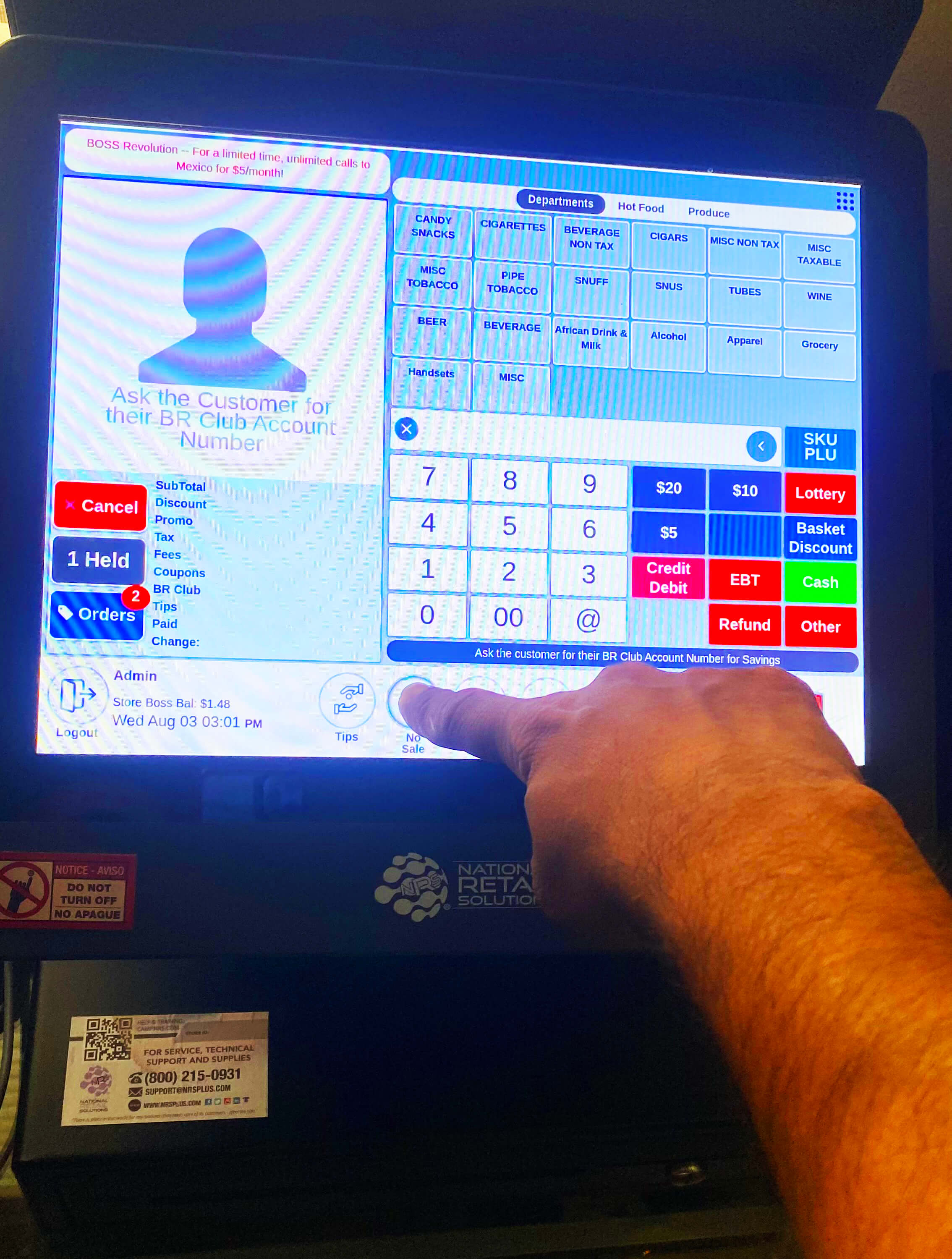 NRS Panic Alarm Button